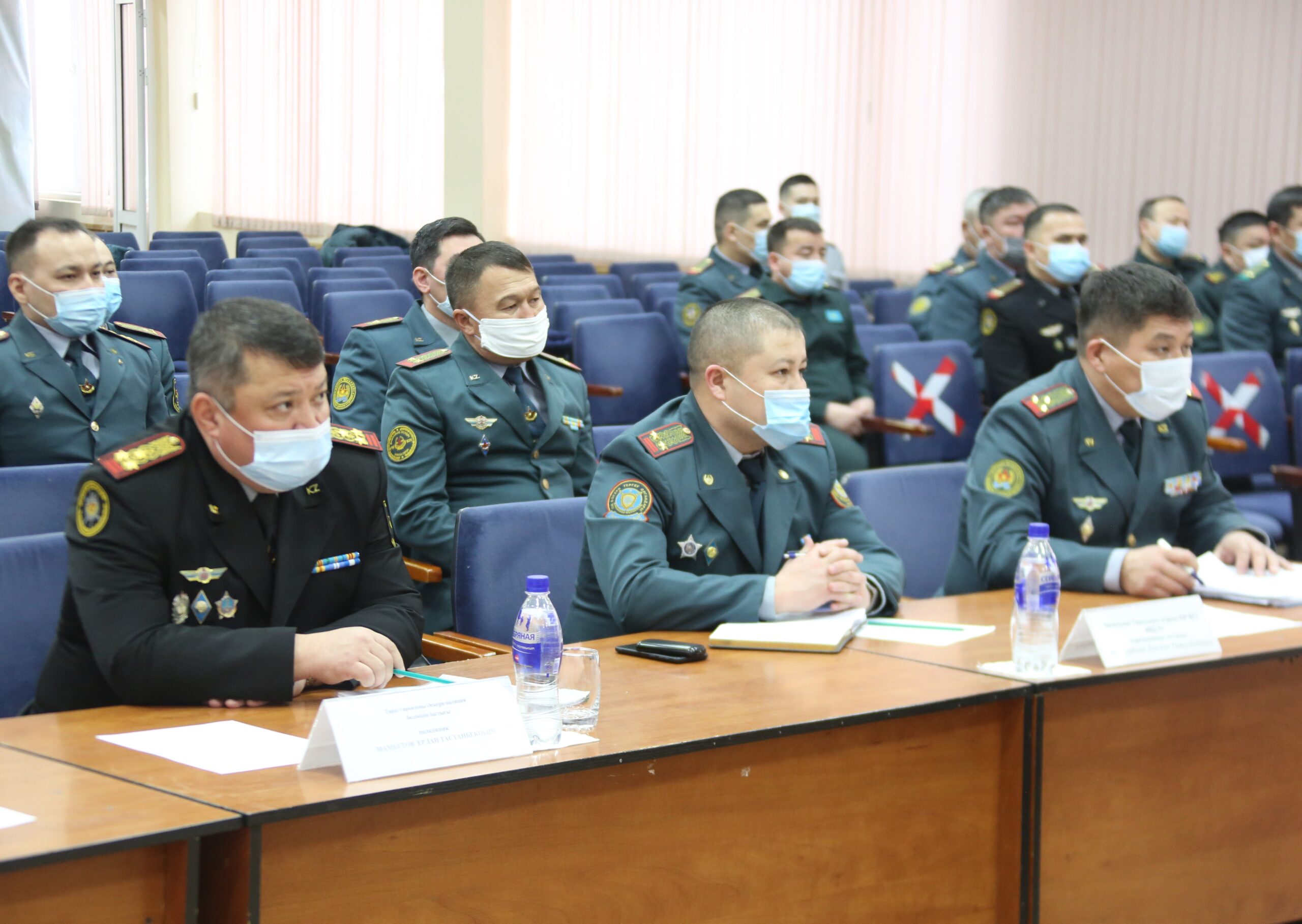 В Таразском гарнизоне состоялось заседание Межведомственной комиссии по профилактике правонарушений