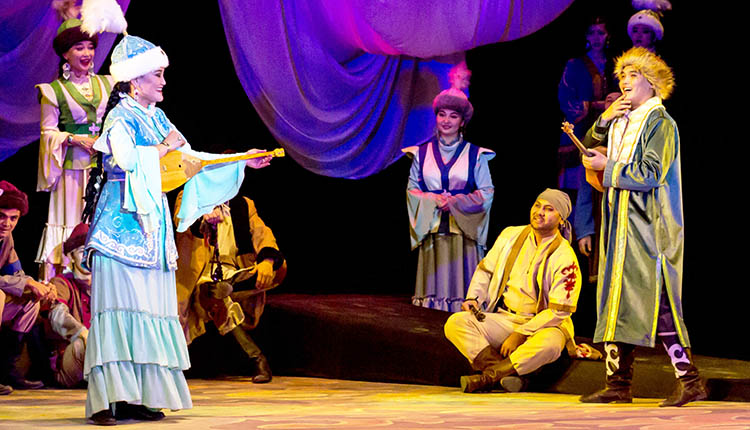 В честь 175-летия великого поэта Жамбыла Жабаева была поставлена драма «Жамбылдың қызыл жолбарысы»