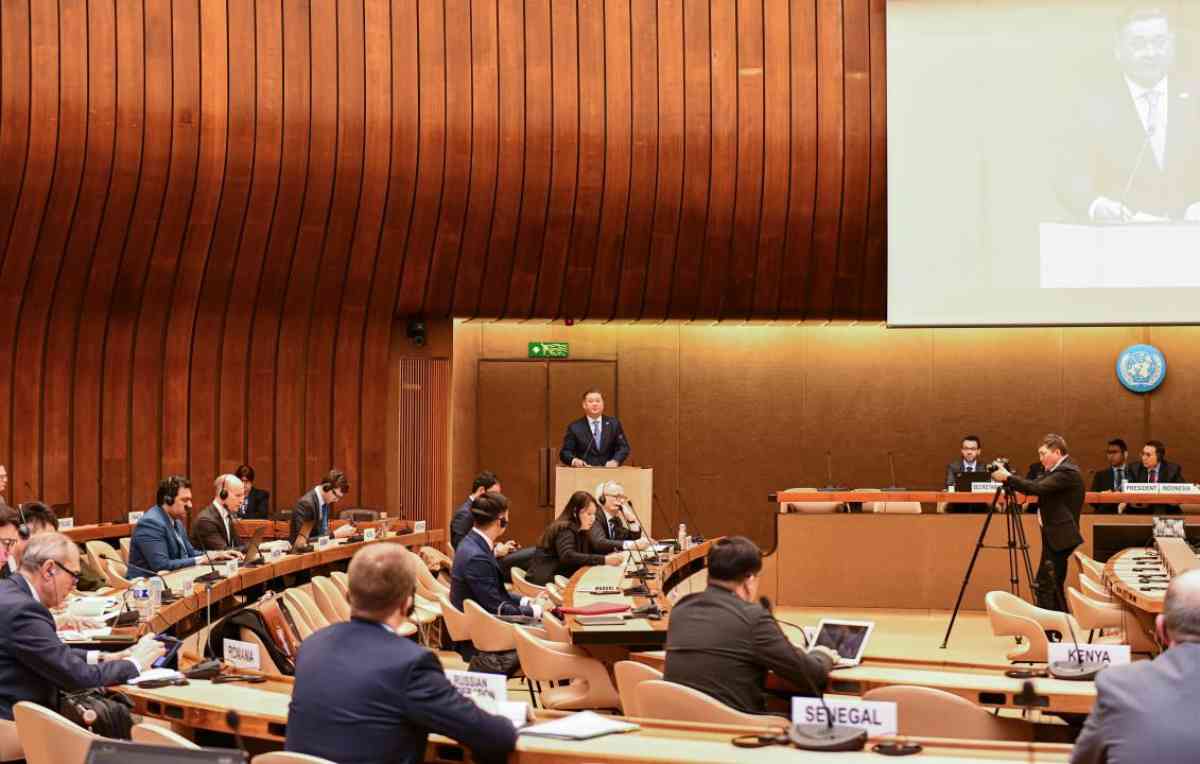 Глава МИД принял участие в Конференции по разоружению, проходящей в Женеве