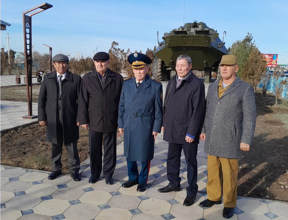 Как отпраздновали 35-летие вывода советских войск из Афганистана в Жамбылской области
