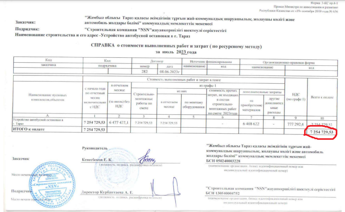 В этом году в Таразе построят в два раза больше новых остановок, чем в  прошлом