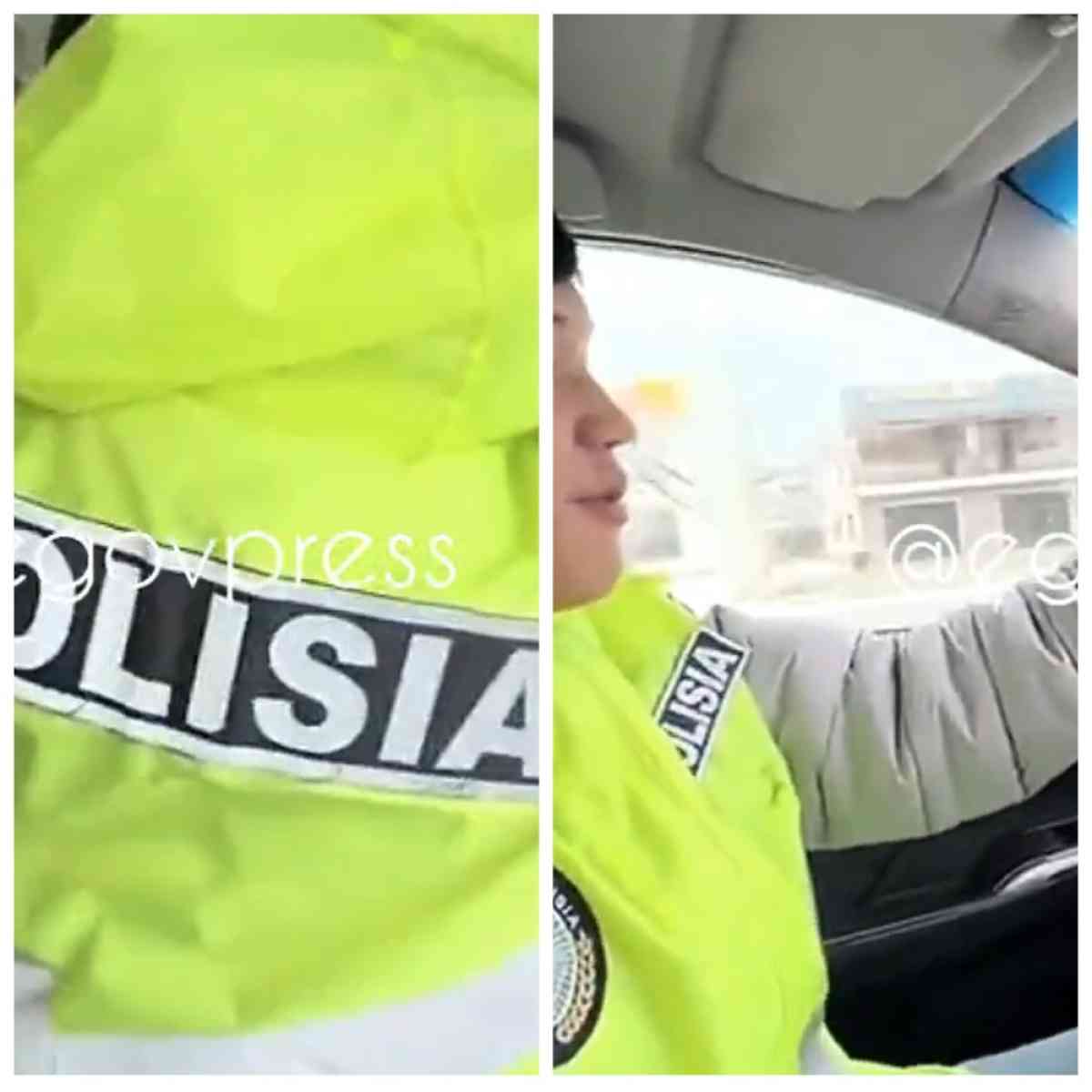 Парня за рулем в куртке с надписью «Polisia» оштрафовали в Таразе