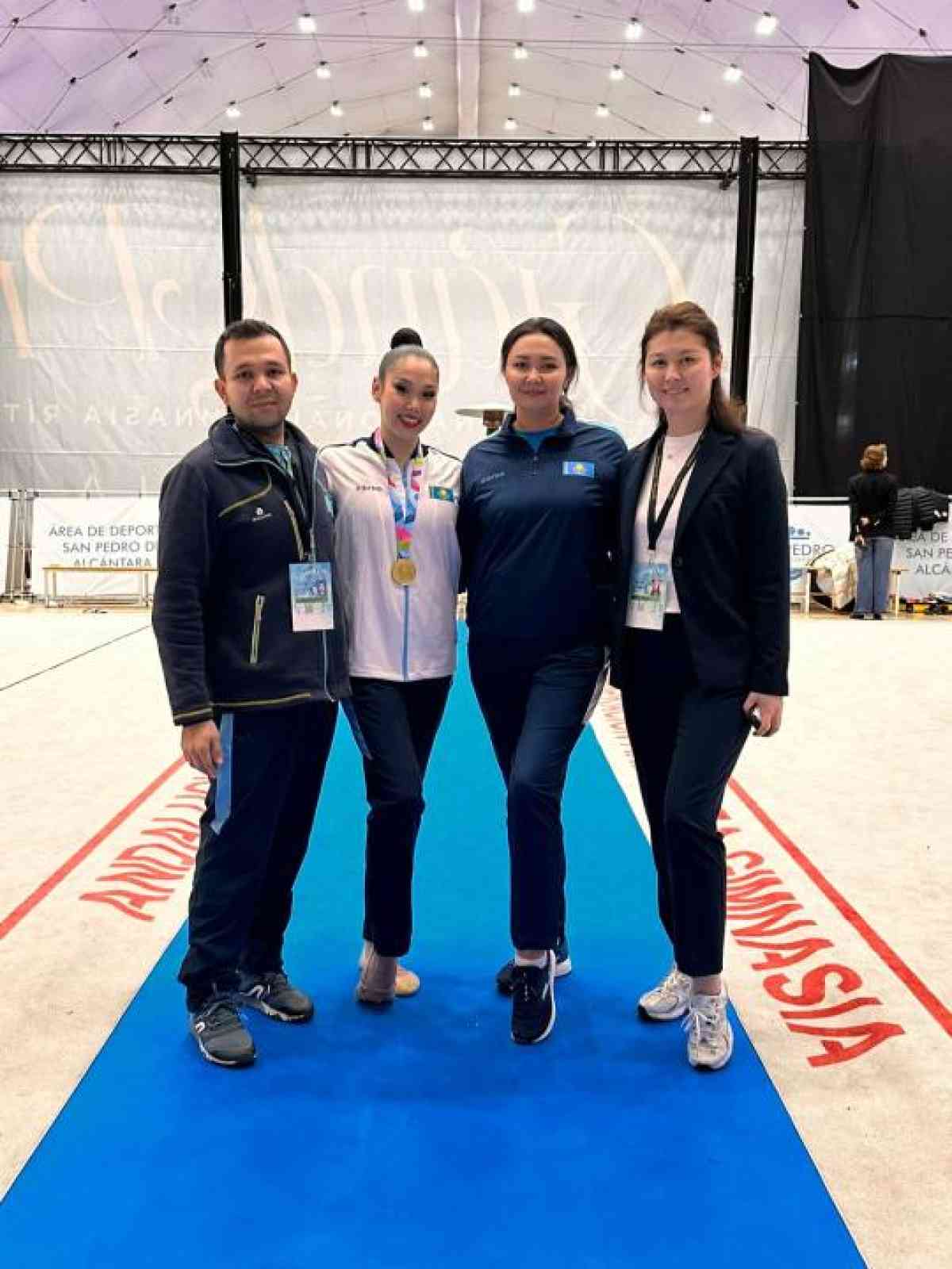 Казахстанка завоевала Гран-при Кубка мира по художественной гимнастике в Испании