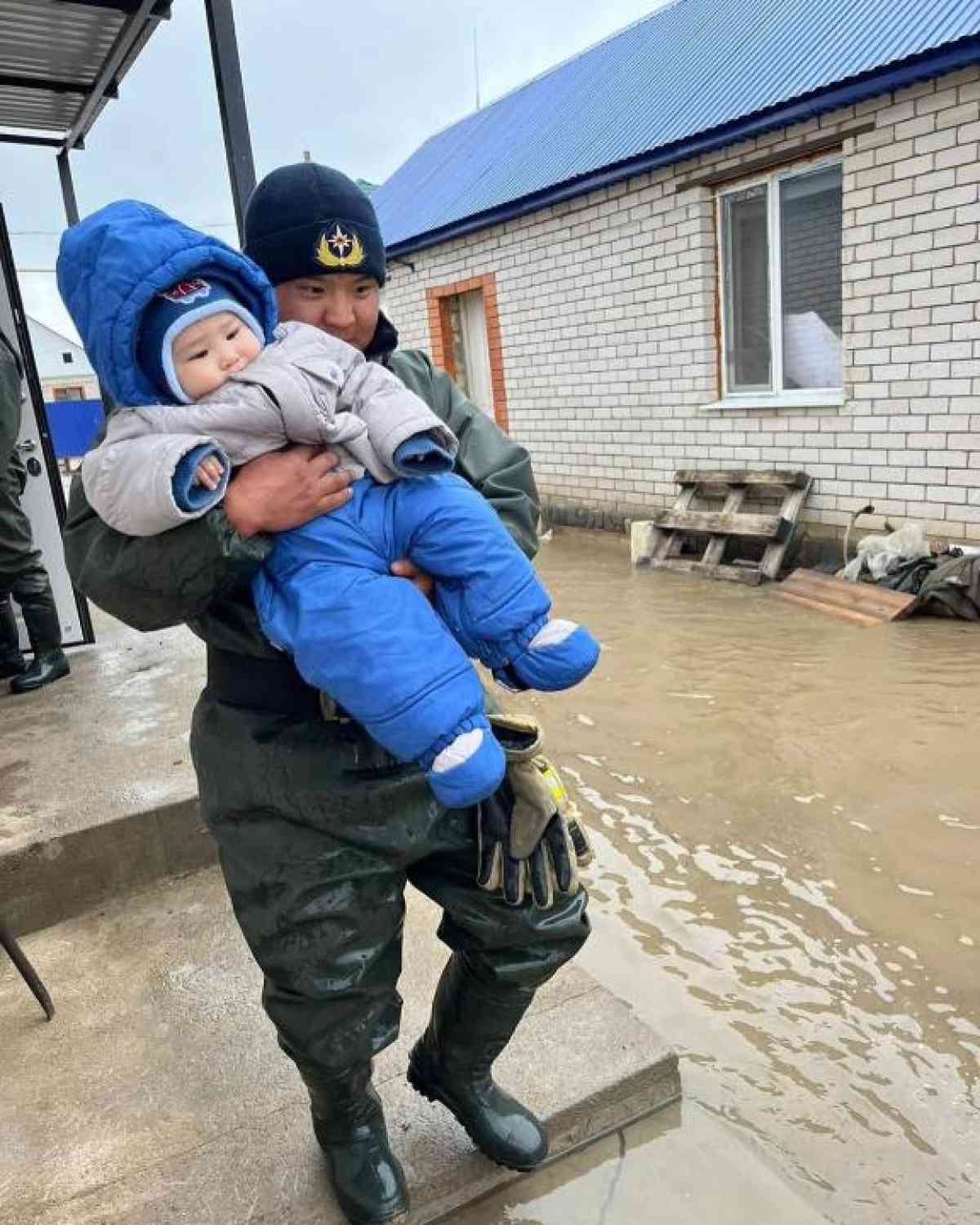 764 дома подтоплены в Актюбинской области