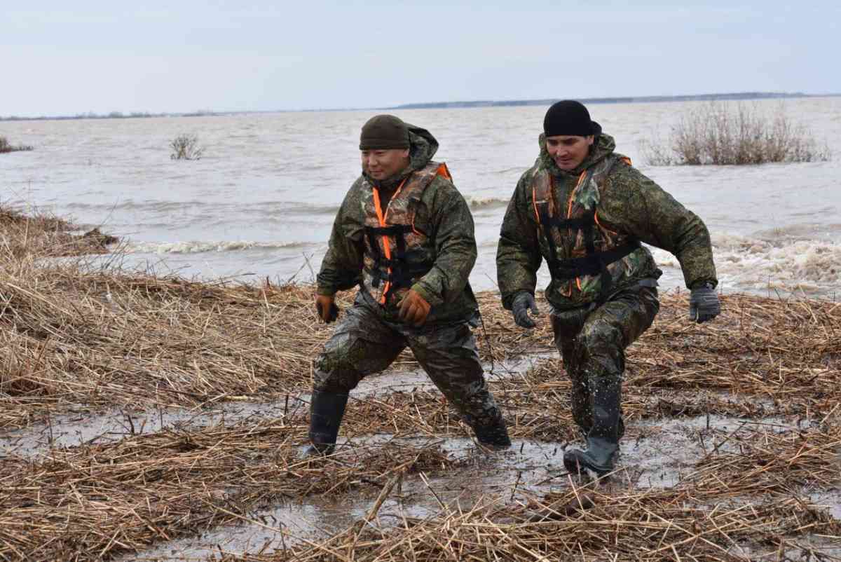 На запад Казахстана отправили подразделения радиационно-химической и биологической защиты Таразского гарнизона