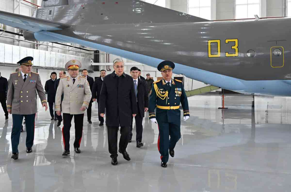 Президент принял участие в церемонии открытия авиабазы Национальной гвардии в Астане
