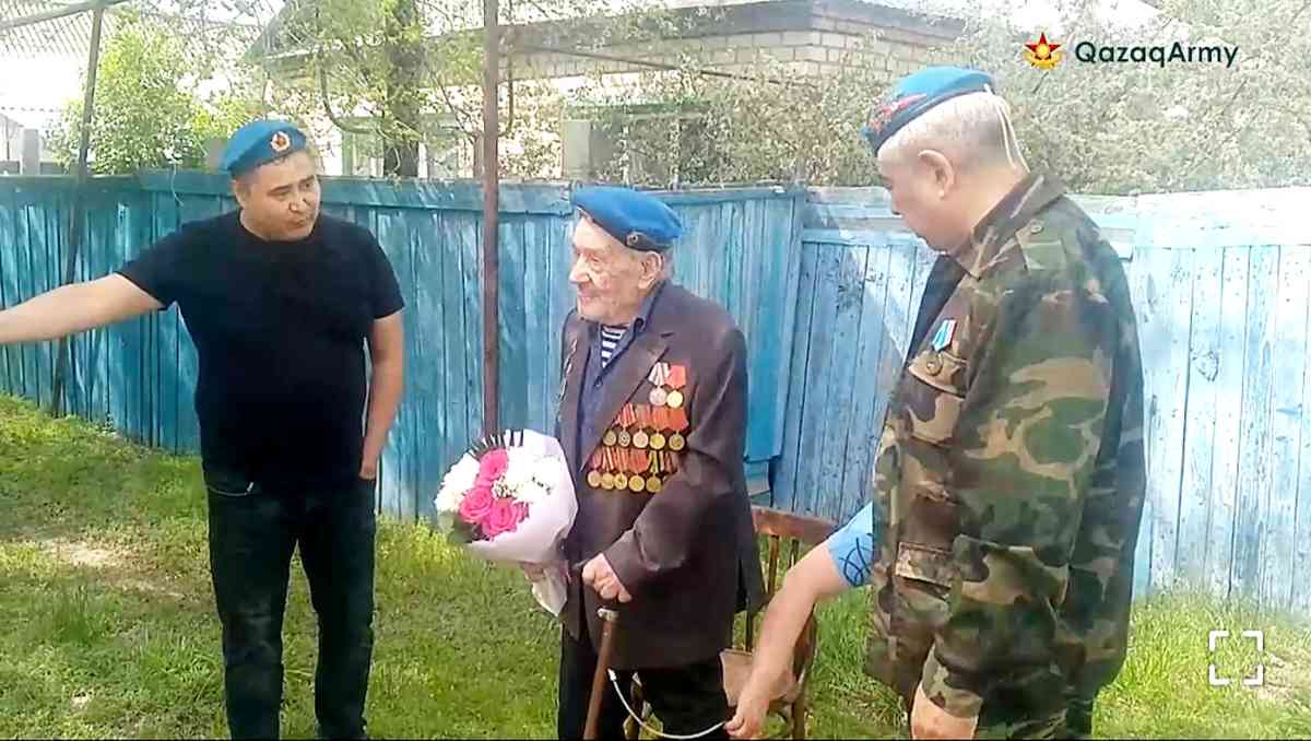 99 лет исполнилось ветерану Великой Отечественной войны Ивану Ивановичу Болтанову, проживающему в Уральске