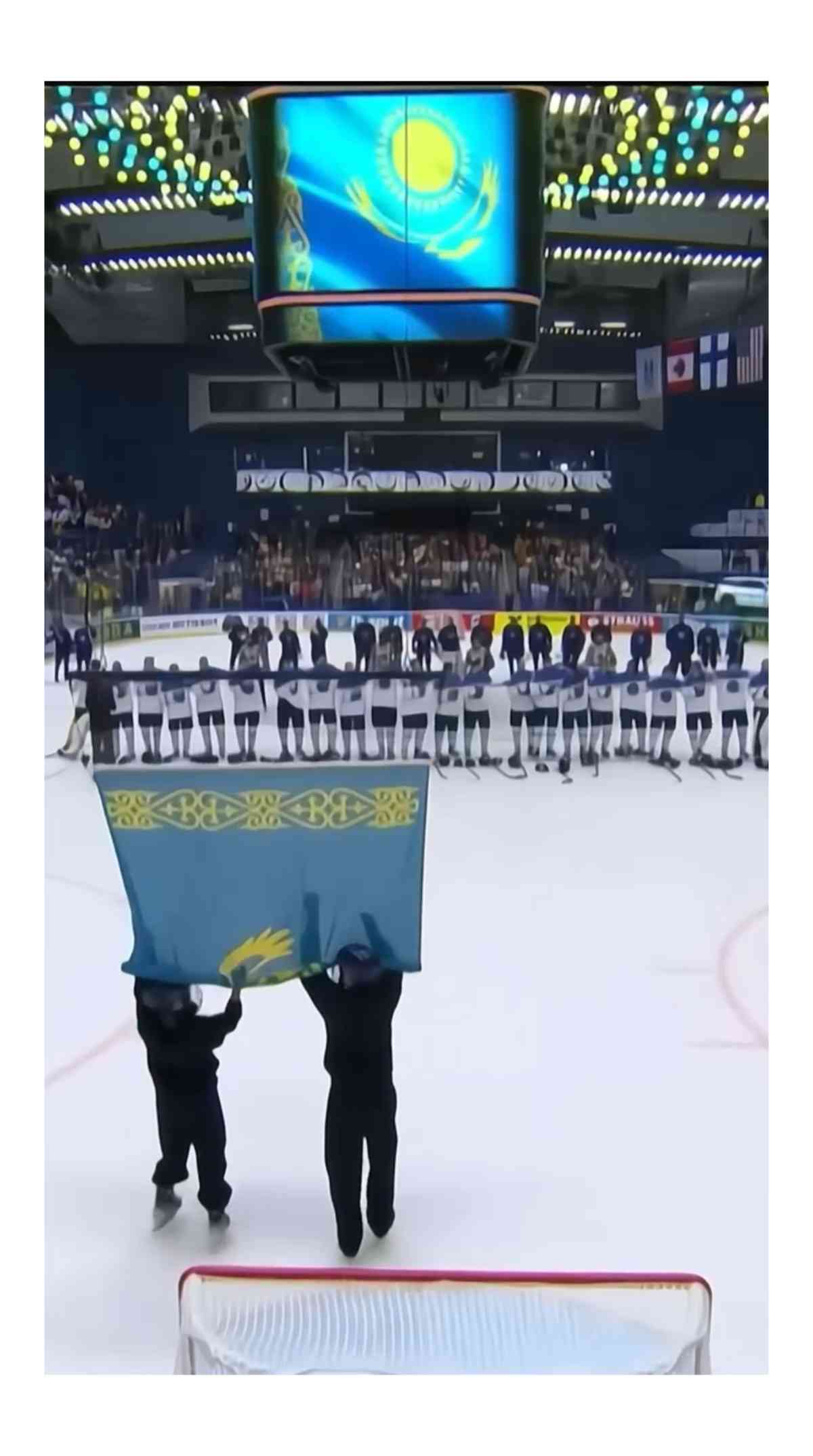 Мужская команда Казахстана по хоккею одержала победу над сборной Франции