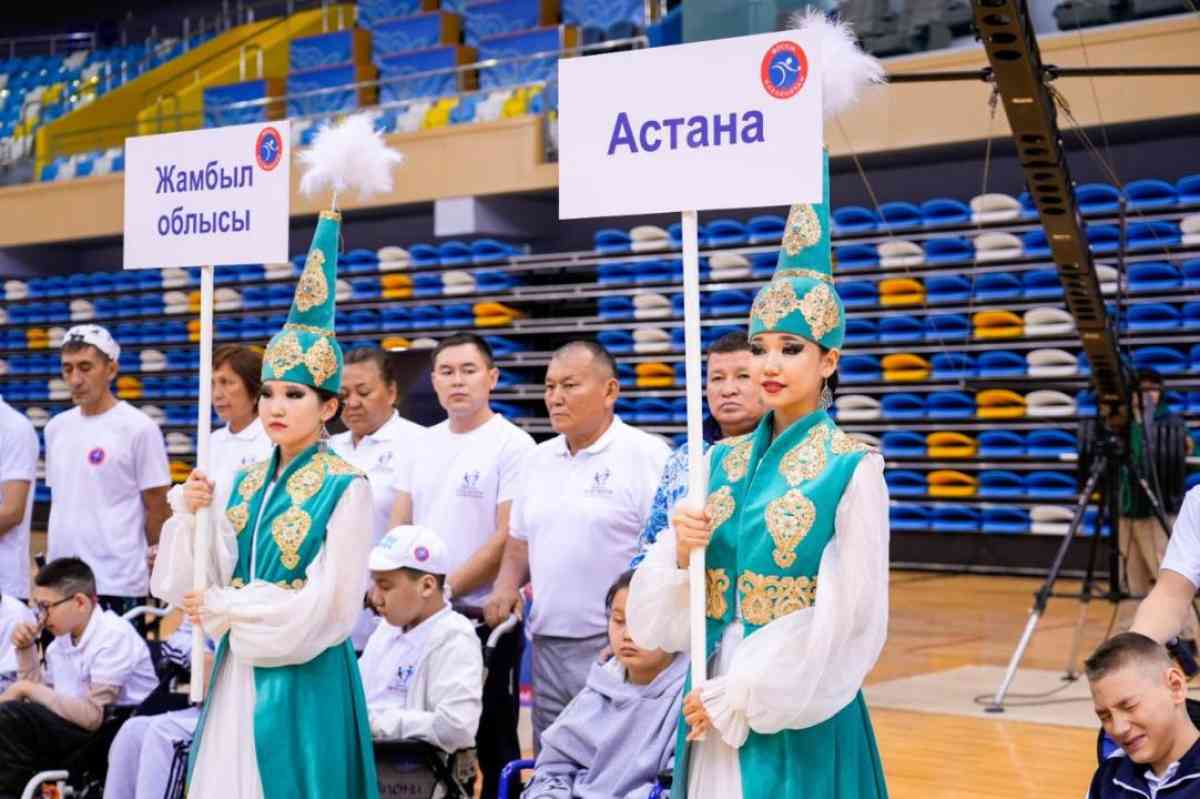 90 параспортсменов со всего Казахстана участвуют в чемпионате страны по бочча