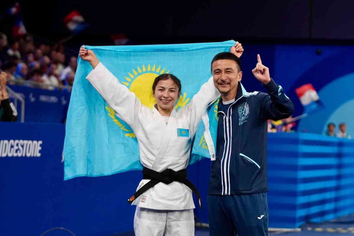 Акмарал Науатбек стала чемпионкой по дзюдо Паралимпийских игр в Париже