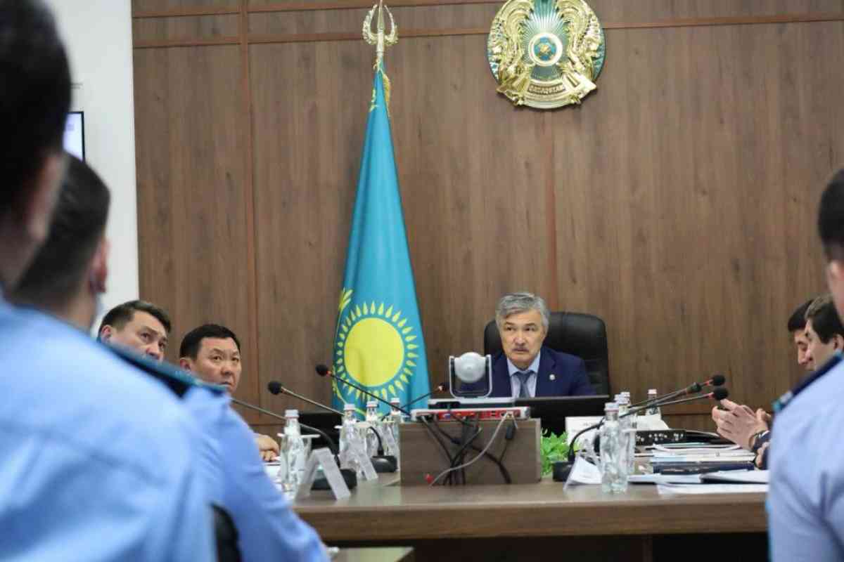 В Жамбылской области на Координационном совете заслушаны межведомственные группы по борьбе с правонарушениями