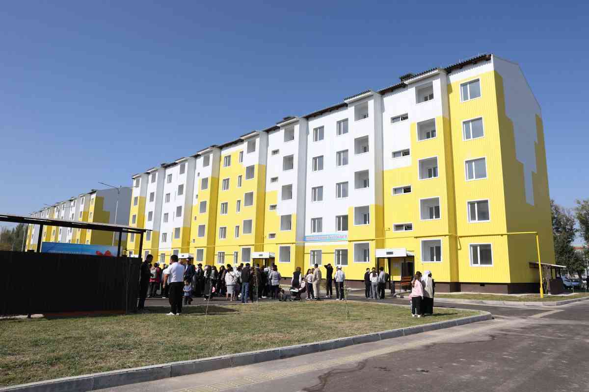 В Жамбылской области увеличивается жилищный фонд для социально уязвимых слоёв населения