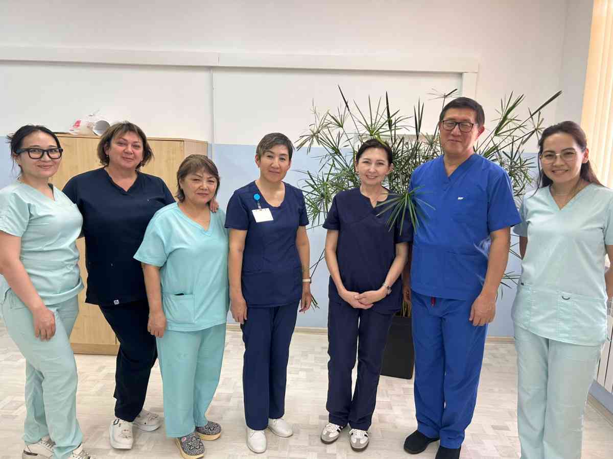 В Жамбылском онкоцентре внедрена современная технология ICG-лимфографии в онкогинекологии